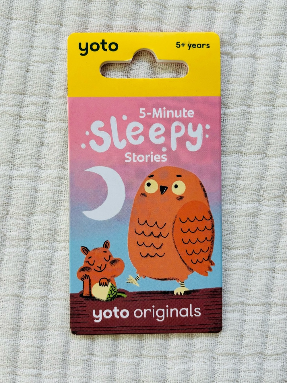 Yoto Cards 5 Minute Sleepy Stories by Yoto Originals Ages 5+ Kids Audiobooks NWT